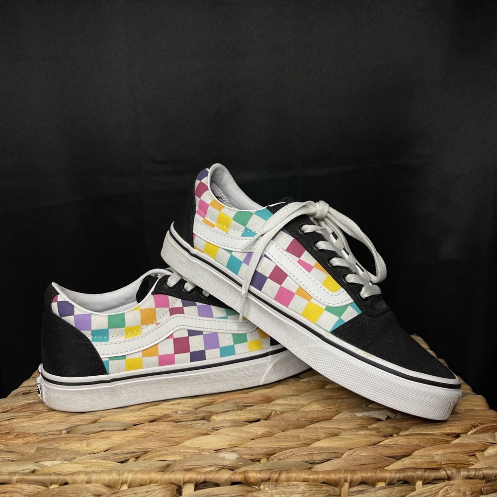 Rainbow checked old schools